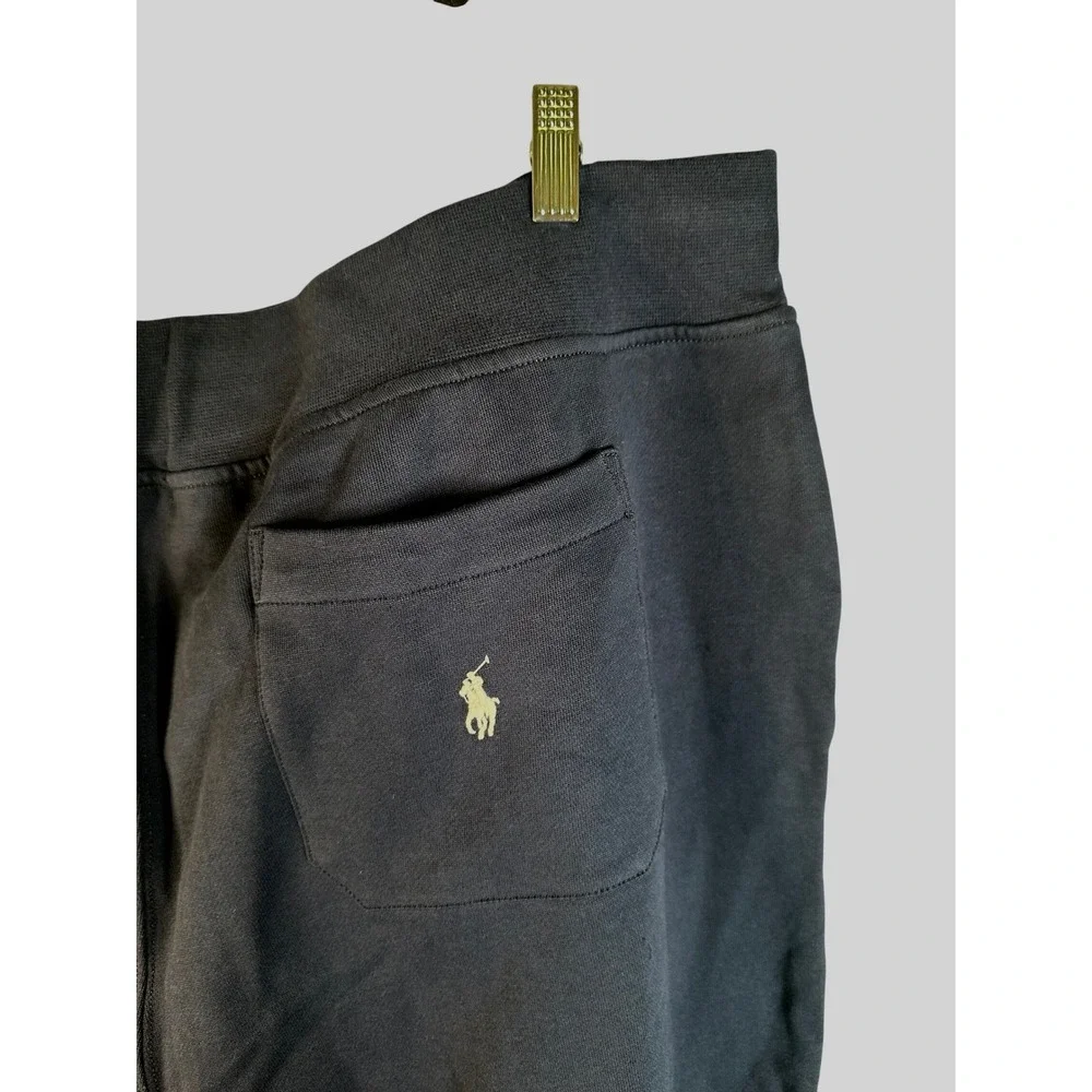 Polo Ralph Lauren Men's Navy Blue Gothic P Embroidered Jogger Sweatpants 3XB